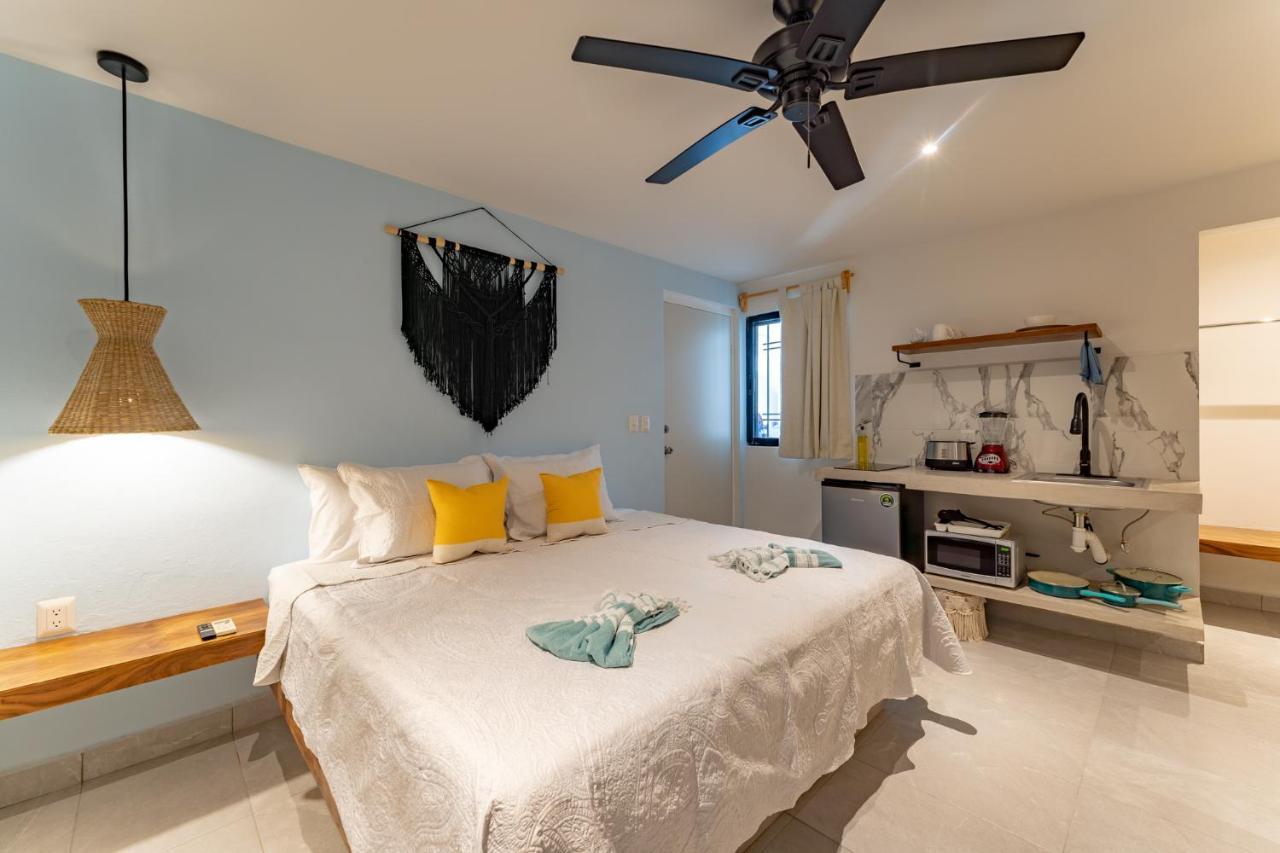 Estudio con cama extragrande