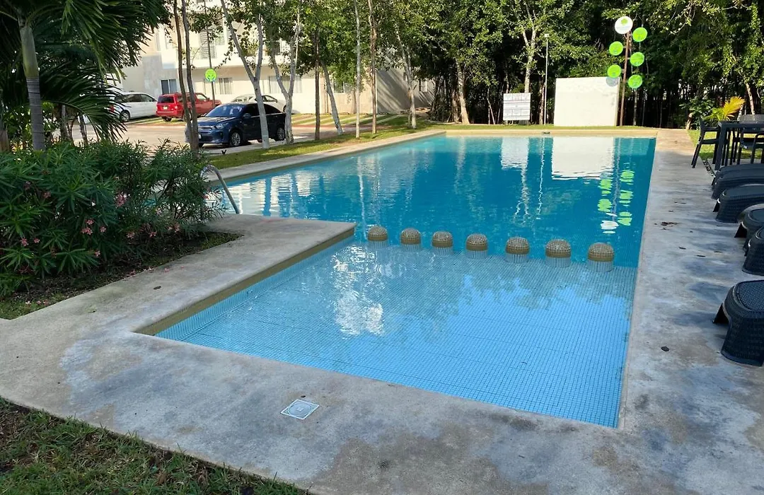 Amplio Y Confortable Apartamento En Playa Del Carmen-1