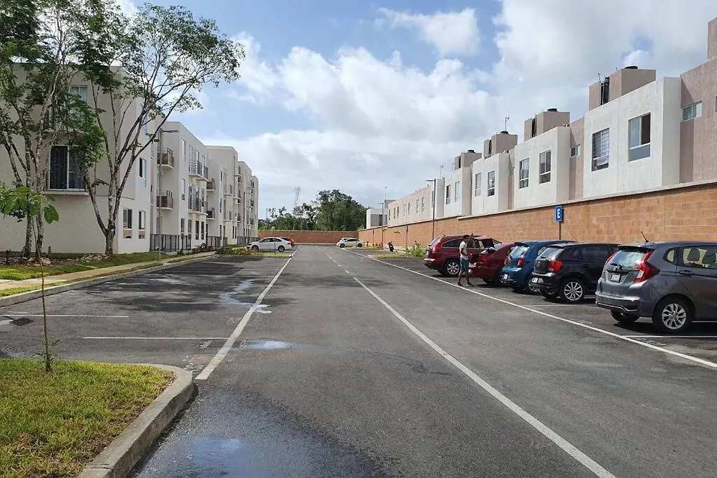 Bonito Y Moderno Departamento En La Riviera Maya-1