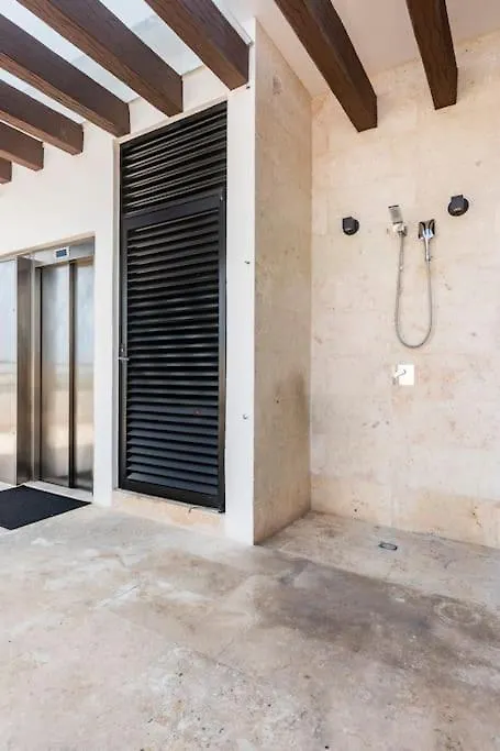 Onebr W Balcony Or Small Studio In Playa Del Carmen, Bbq, Pool Infinite, Whirlpool, Ac, Tv Smart, 200Mb-1
