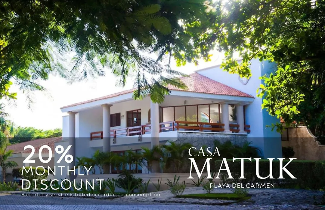 Matuk Beach House I Playacar 1-1