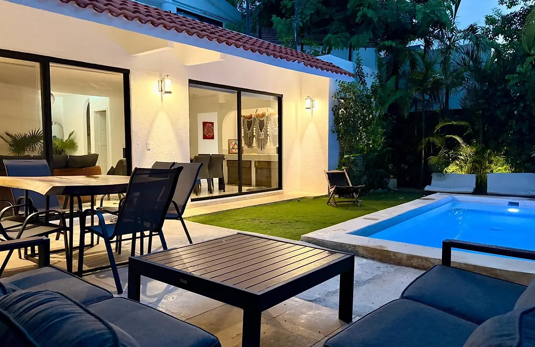 Exclusive Villa Steps From The Beach Playacar-1
