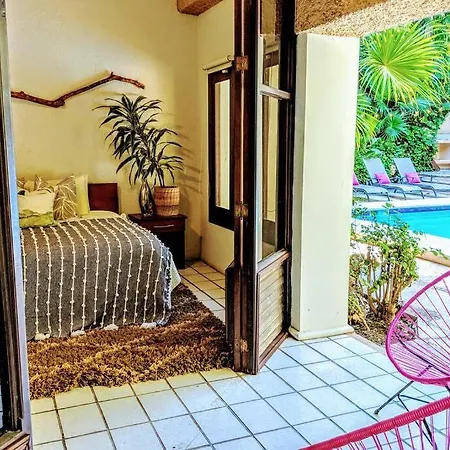 Steps To Ocean Huge Beach Villa Private Pool In Exclusive Fase 1 Playacar-3