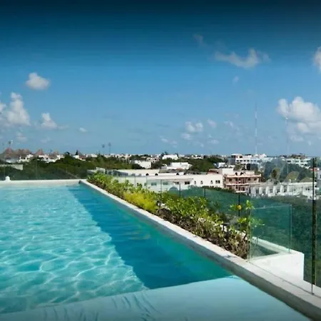 Pent House Con Jacuzzi Y Excelente Locacion Playa Del Carmen-3