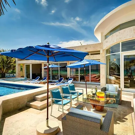 Playacar Villa Sleeps 8 With Pool And Air Con-3