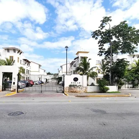 Apartamento En Fraccionamiento Privado 6 Personas, 5 Camas, Piscina cerca de la Playa-2