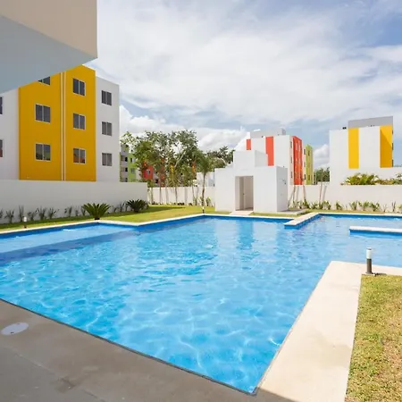 Departamento Vacacional 'Yaakun'-Playa Del Carmen-2