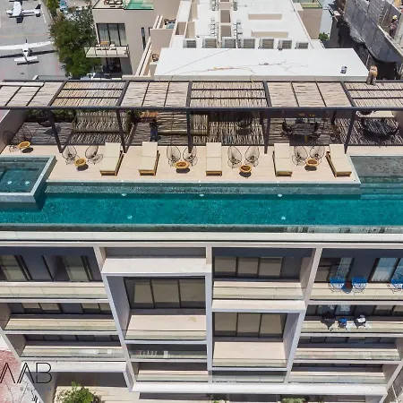 Big Studio At Kaab By The Beach With Roof Top Pool Near Paseo Del Carmen Mall-2