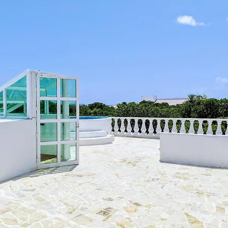 9Br 6Ba Large Groups! Best Location In Town Walk To Beach, 5Th Ave Cozumel Ferry, Shopping, Nightlife! Roof Plunge Pool!! Castillo Playacar Fase 1 25Max-3