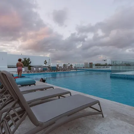 2Br Apt In The Heart Of Playa, Condo Ipana Brand New, High Speed Wifi, 3 Rooftop Pools, Gym And Rooftop Bar With Ocean View-3
