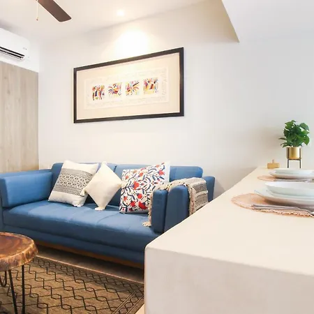 Stylish Mexican Condo 509 At Syrena Playa Del Carmen-2