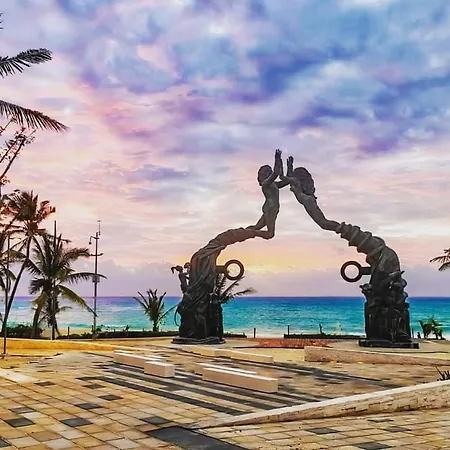 Departamento En Playa Del Carmen Con Alberca-3