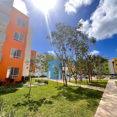 Hermoso Apartamento En Playa Del Carmen-3