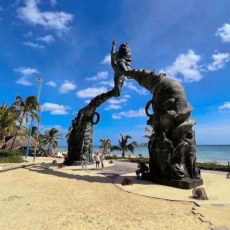 Playa Del Carmen Downtown Studio With Rooftop Pool - Walk To 5Th Ave & The Beach-3