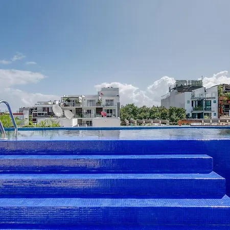 Peaceful Rooftop With Pool Close To The 5Th Avenue - Danzamar 8-3