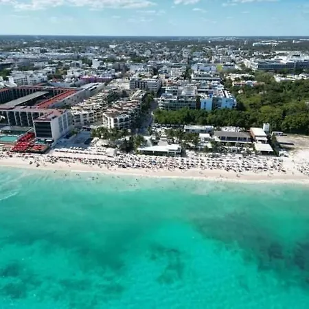 Apartamento En Fraccionamiento Privado 6 Personas, 5 Camas, Piscina cerca de la Playa-3