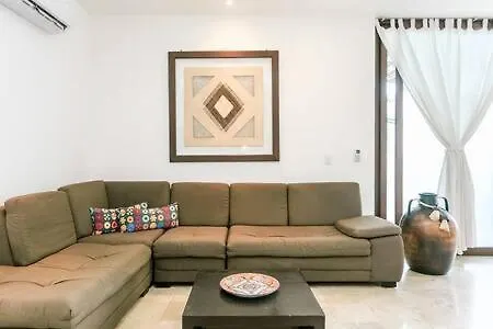 Playacar Condo In Complex W A Gorgeous Pool Lounge-3