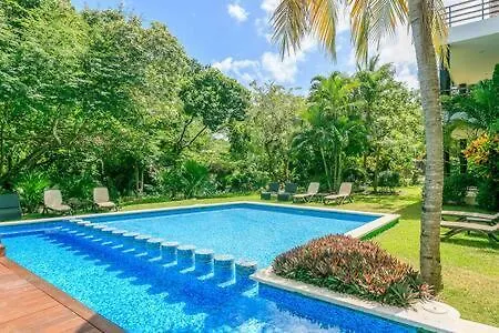 Playacar Condo In Complex W A Gorgeous Pool Lounge-2