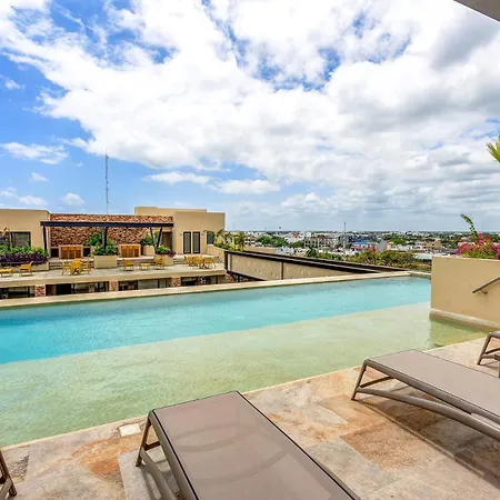 Studio For 4 I Roof Pool, Gym, Lounge & Near Beach-2