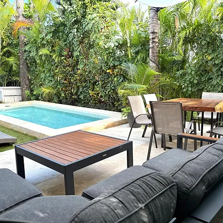 Exclusive Villa Steps From The Beach Playacar-2