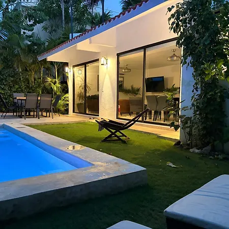 Exclusive Villa Steps From The Beach Playacar-3