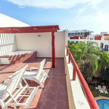 Penthouse Jazmin - Downtown Playa Del Carmen - At Margaritas II Condos-3