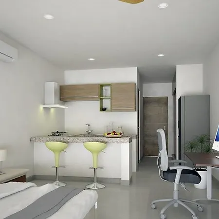 Cozy Studios Down Town Playa Del Carmen By Kvr-3