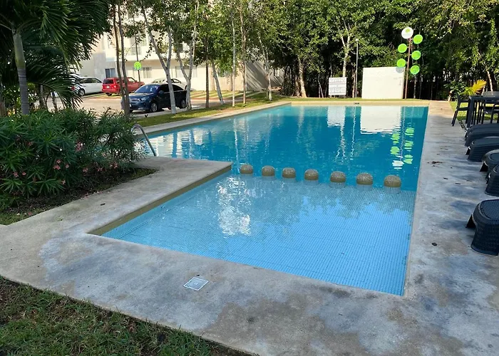 Amplio y confortable apartamento en Playa del Carmen