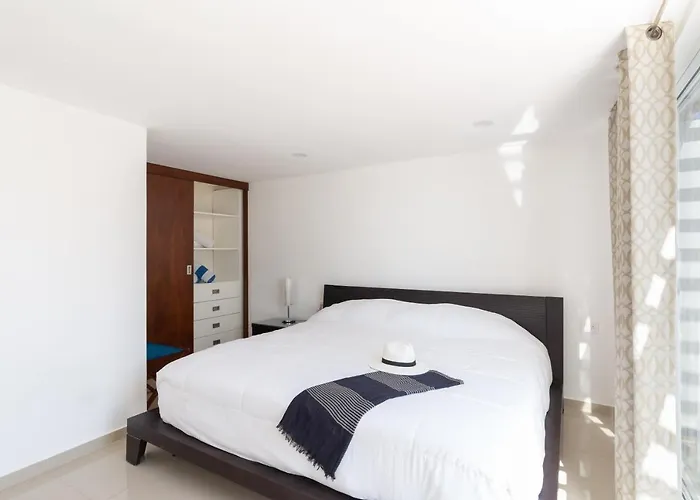 Huisdiervriedelijke Exquisite Penthouse With Jacuzzi And Private Terrace Appartement Playa del Carmen