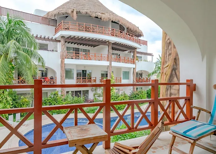 Modern 1 Bedroom Condo With Pool & Gym - At Quadra Alea - Kaan 204 Playa del Carmen