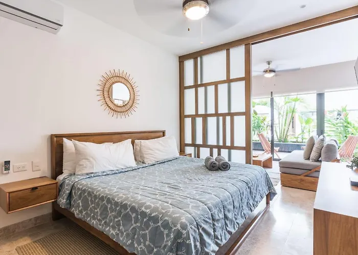 1Br Apt In #1 Location, 100Mb Wifi, Ipana 3 Rooftop Pools Gym And Rooftop Bar With Ocean View Playa del Carmen