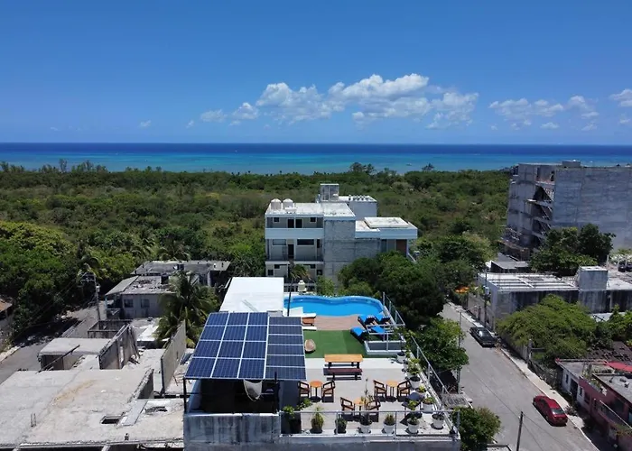 Ocean And City View Rooftop, Apartment 2Br 201 Playa del Carmen che accetta animali