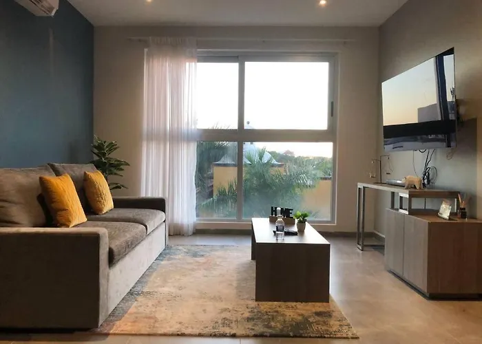 Alojamiento entero, 3 recámaras Apartamento Playa del Carmen que aceita animais de estimação