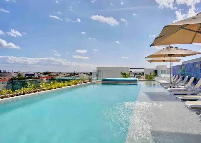 Anah Playa Luxury Condo Best Location In Pdc! Playa del Carmen que aceita animais de estimação