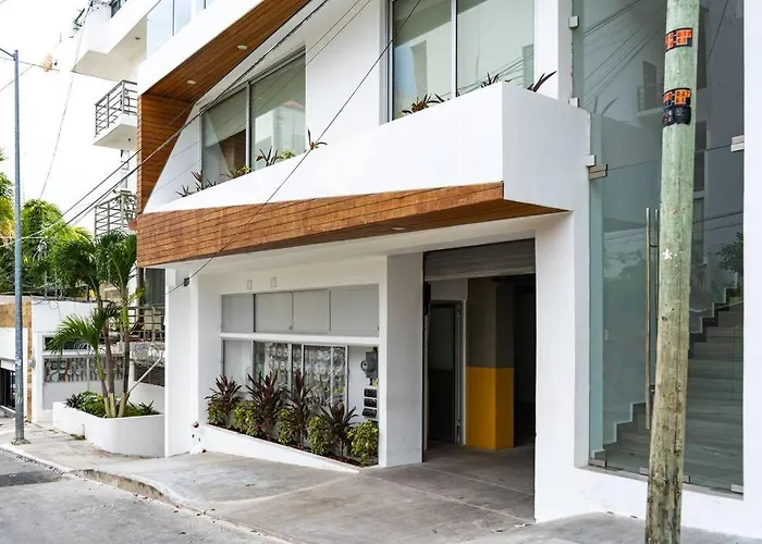 Dk Exlusive 1Br Balcony And Rooftop Sea View Playa del Carmen acceptant les animaux
