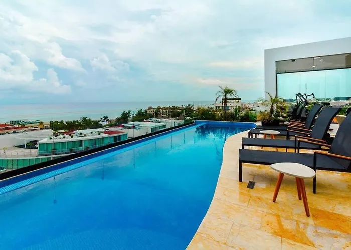 Top Location With Ac Pool Gym Rooftop 100Mb Wifi Playa del Carmen che accetta animali