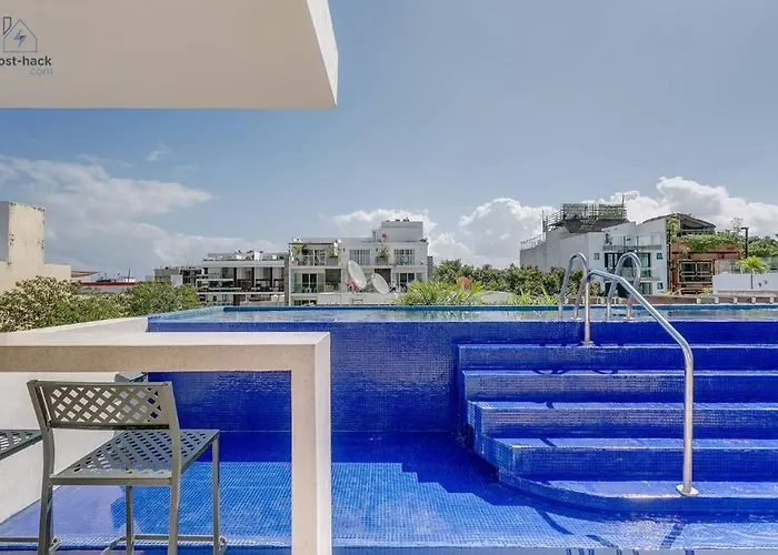 Comfy Aptartment With Pool Near 5Th Avenue & Mamitas Beach - Danzamar 3 Playa del Carmen
