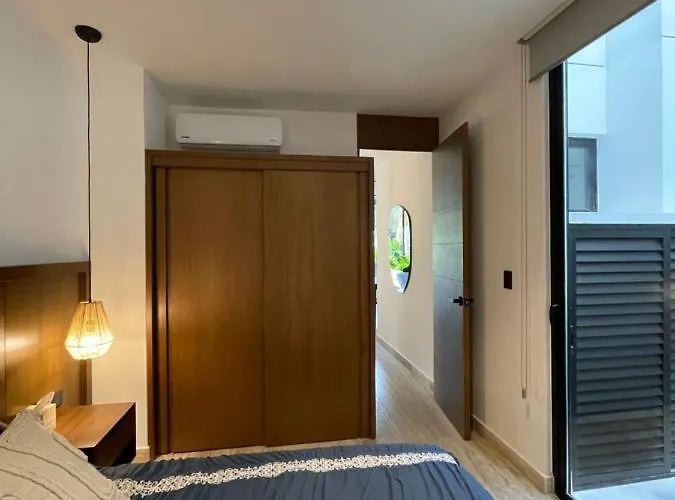 Haustierfreundliches Ferienwohnung Centrico Departamento A Pocos Pasos De La Playa Playa del Carmen