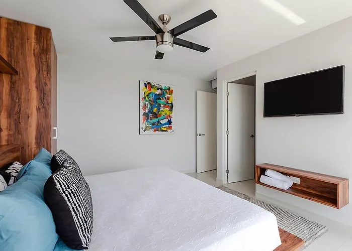 Excepcional 2Br Condo Rooftop Pool, Steps To 5Th Dk Playa del Carmen
