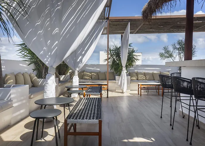 Terrasse Hotel Playa Del Carmen
