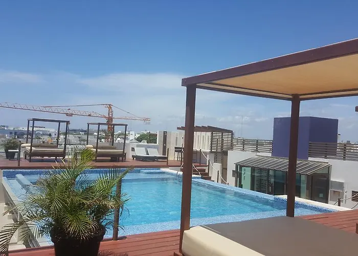 Apartamento Steps To The Beach Rooftop Pool Fast Wifi Playa del Carmen