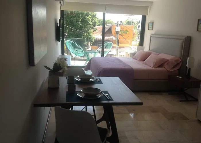 Haustierfreundliches Kahlo beach apartment Playa del Carmen